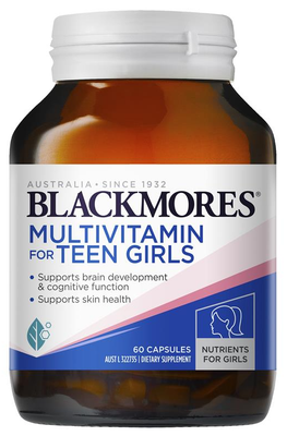 Blackmores Multivitamin For Teen Girls 60 Caps