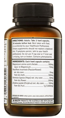 Go Healthy Magnesium Sleep (60 Capsules)