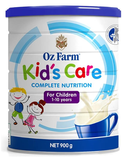 Oz Farm Kid&#39;s Care Complete Nutrition Milk Powder Forumla Children 1-10 Years 900g