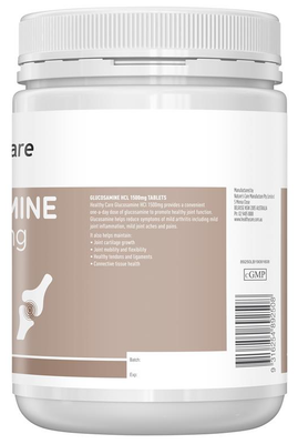 Healthy Care Glucosamine HCL 1500mg (400 Tablets)