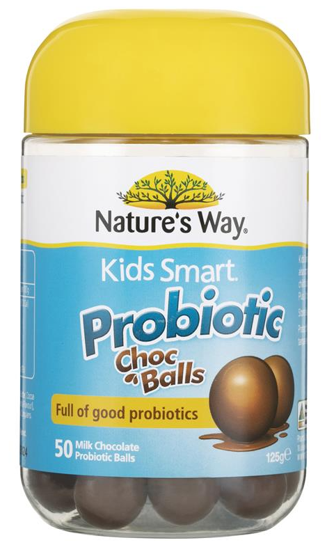 Nature&#39;s Way Kids Smart Probiotic Choc Balls (50 Pcs)