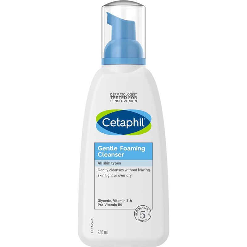 Cetaphil Gentle Foaming Cleanser (236ml)