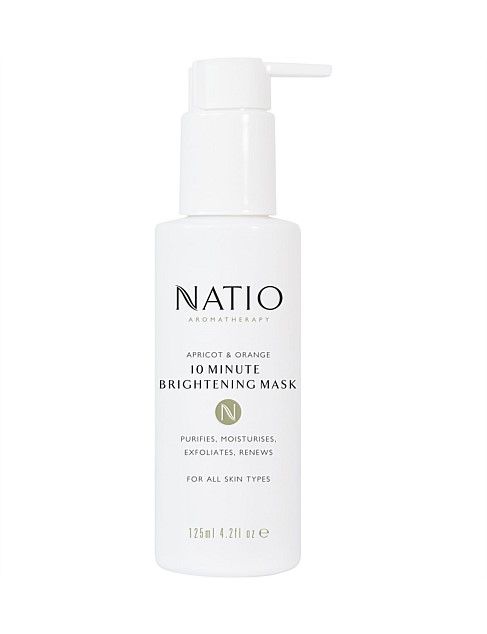 Natio Apricot And Orange 10 Minute Brightening Mask (125ml)