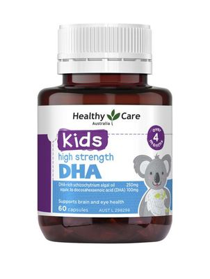 Healthy Care Kids High Strength DHA (60 Capsules)