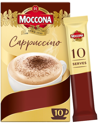 Moccona Coffee Cappuccino (10 Sachets)