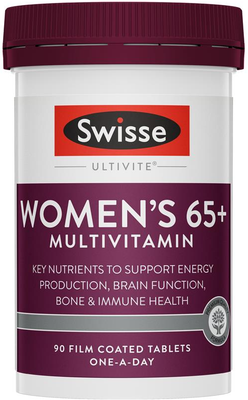 Swisse Ultivite Women's 65+ Multivitamin (90 Tablets)