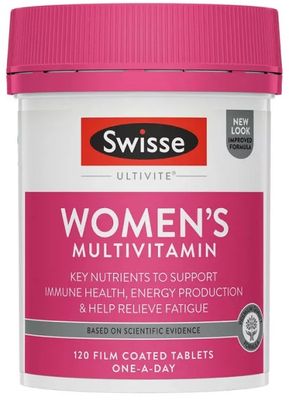 Swisse Ultivite Women's Multivitamin (120 Tablets)