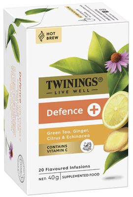 Twinings Live Well - Defence (20 Flavoured Infusions) (40g)