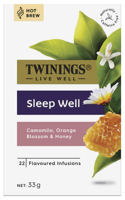 Twinings Live Well - Sleep Well (22 Flavoured Infusions) (33g)