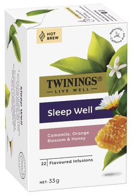 Twinings Live Well - Sleep Well (22 Flavoured Infusions) (33g)