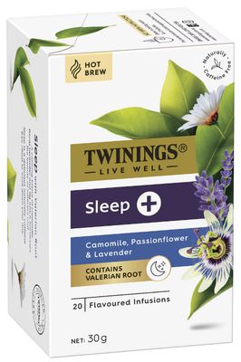 Twinings Live Well - Sleep + (20 Flavoured Infusions) (30g)