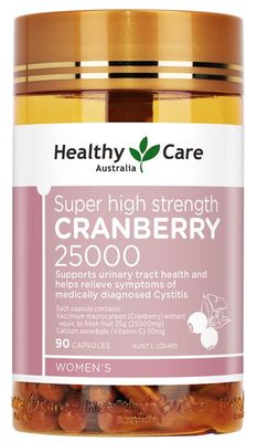 Healthy Care Super High Strength Cranberry 25000 (90 Capsules)