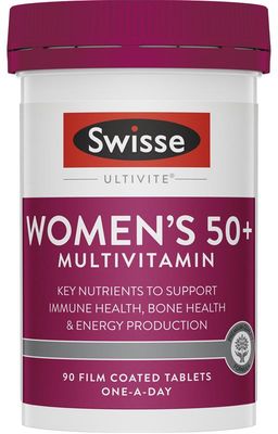 Swisse Ultivite Women's 50+ Multivitamin (90 Tablets) (Exp: 07/2027)