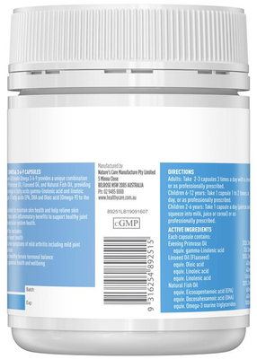 Healthy Care Ultimate OMEGA 3-6-9 (200 Capsules)