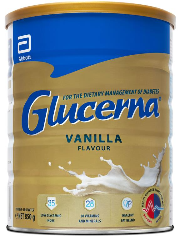 Abbott Glucerna Vanilla (850g) Exp 05/2027)