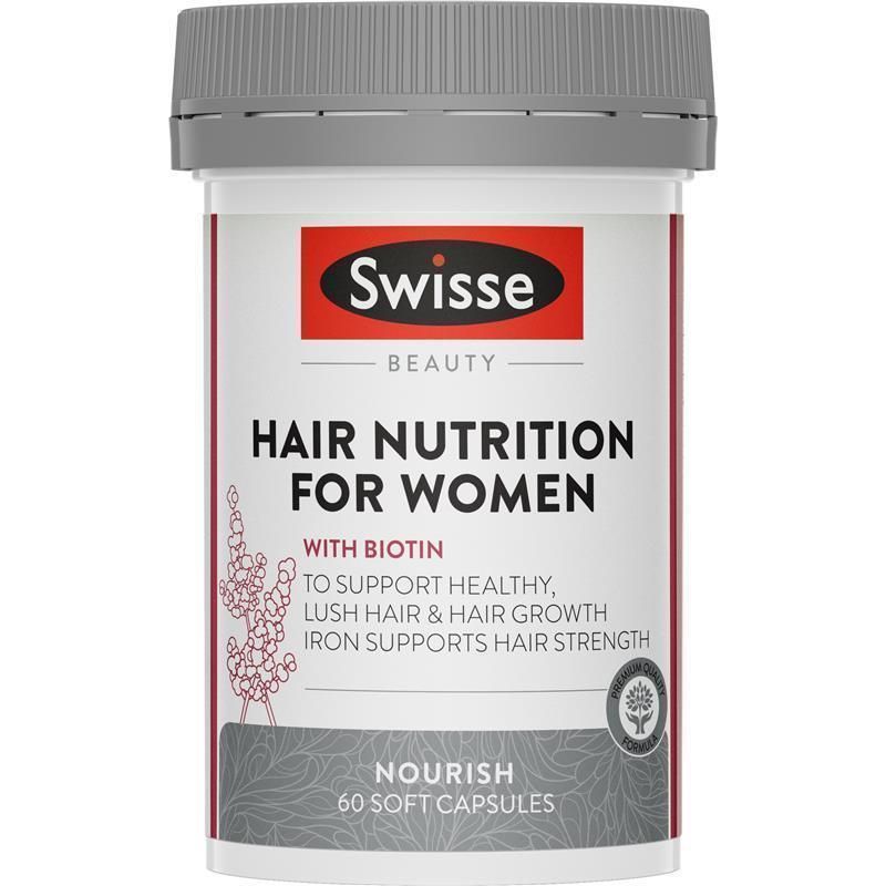 Swisse Beauty Hair Nutrition for Women (60 Capsules)