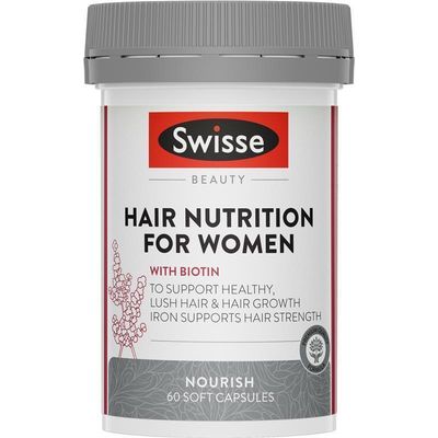 Swisse Beauty Hair Nutrition for Women (60 Capsules)