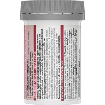 Swisse Beauty Hair Nutrition for Women (60 Capsules)