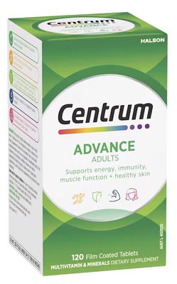 Centrum Advance Adults Multivitamin (100 Tablets)