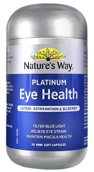 Nature's Way Platinum Eye Health (30 Capsules)