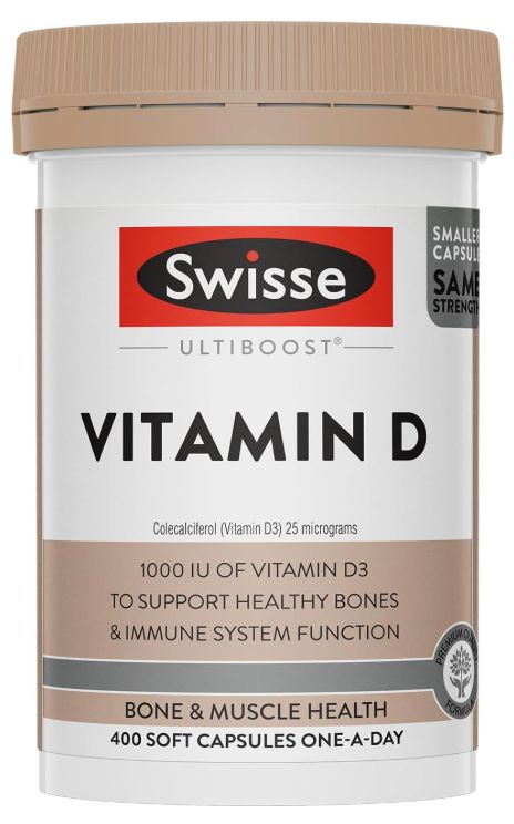 Swisse Ultiboost Vitamin D (400 Capsules)