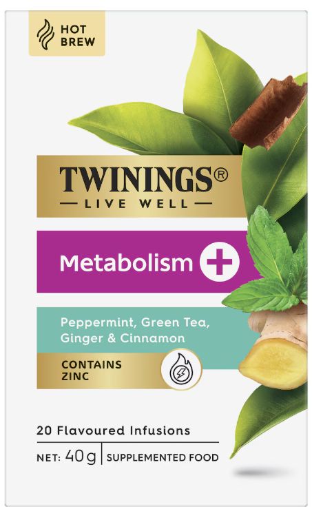 Twinings Live Well - Metabolism (20 Flavoured Infusions) (40g)