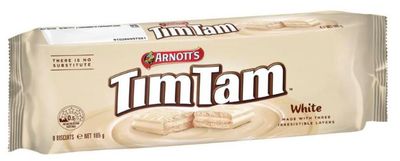 Arnotts Tim Tam White Biscuits 165g (Exp: 18/08/2026)
