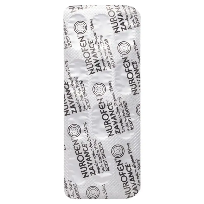 Nurofen Zavance Fast Pain Relief Tablets 256mg Ibuprofen (12 pack) (Exp: 05/2027)