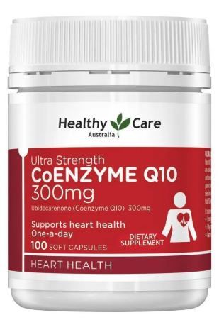 Healthy Care CoQ10 300mg Ultra Strength 300mg (100 Capsules) (Exp: 05/2028)