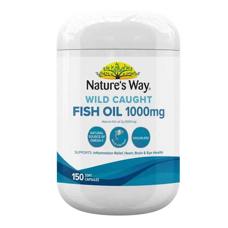 Wild Caught Fish Oil 1000 mg (150 capsules)