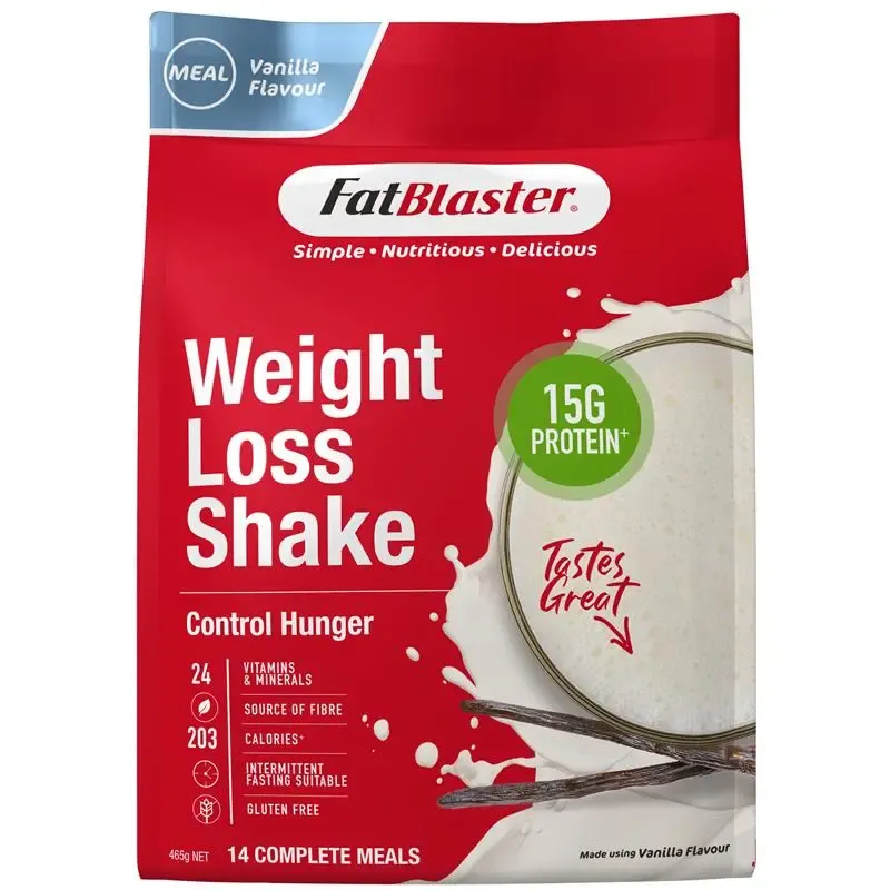FatBlaster Vanilla Weight loss shake (15g protein) (Exp 01/28)