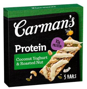 Carman's Protein Muesli Bars Coconut Yoghurt &amp; Roasted Nut (200g)
