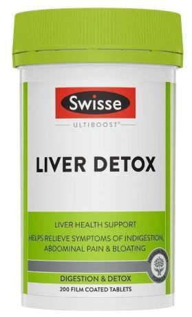 Swisse Ultiboost Liver Detox (200 Tablets) (Exp: 08/2028)
