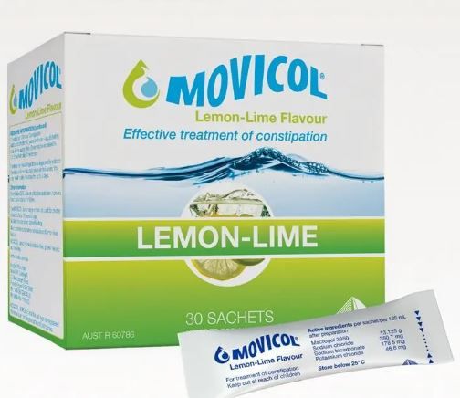 Movicol Lemon Lime Flavour (30 Sachets) (Exp: 03/2028)