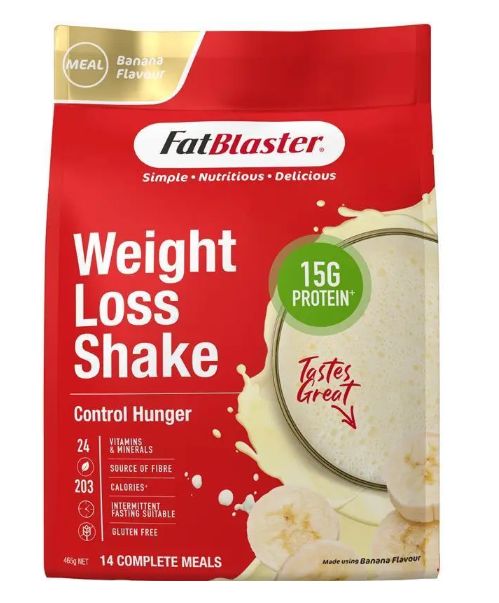 FatBlaster Weight Loss Shake (Banana) (14 meals) (Exp: 01/2028)
