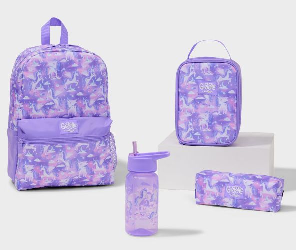 Smiggle 4 Piece Bundle (Lilac)