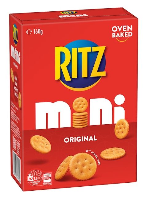 Ritz Mini (Original) 160g (Exp: 11/26)