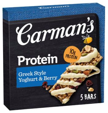 Carman's Protein (Greek Style Yogurt &amp; Berry) 1 Bar (40g) (Exp: 01/27)