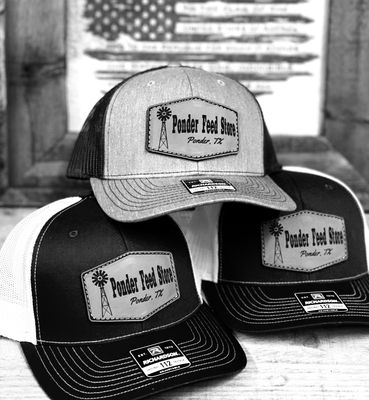 Leather Patch Hats