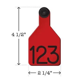 Ritchey Universal Medium (Calf) Cattle Tags  (4-1/2&quot; x 2-1/4&quot;)
