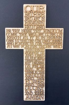 Lord&#39;s Prayer Cross