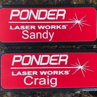 Personalized Name Badge