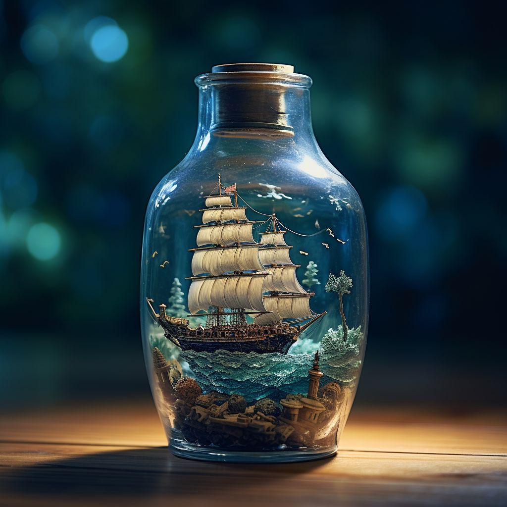 Ship in the Bottle #6