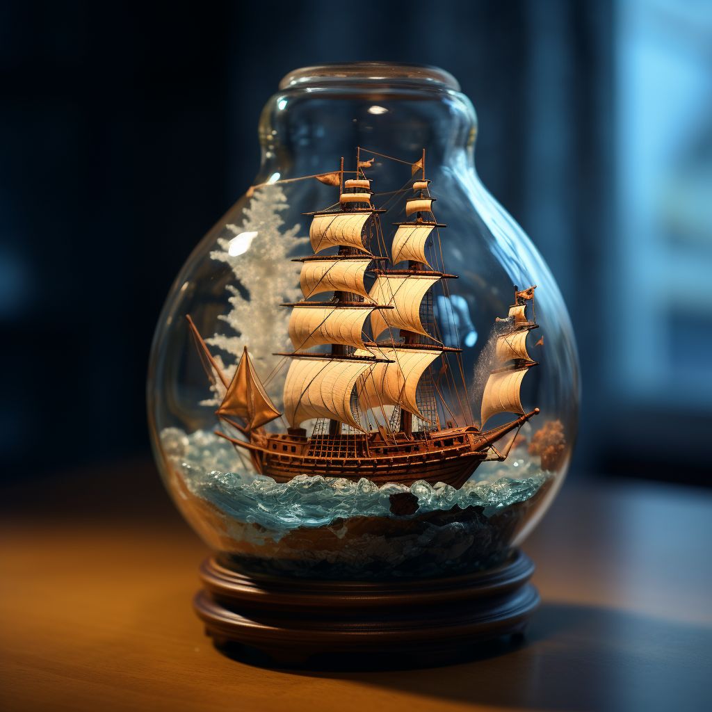 Ship in the Bottle #3