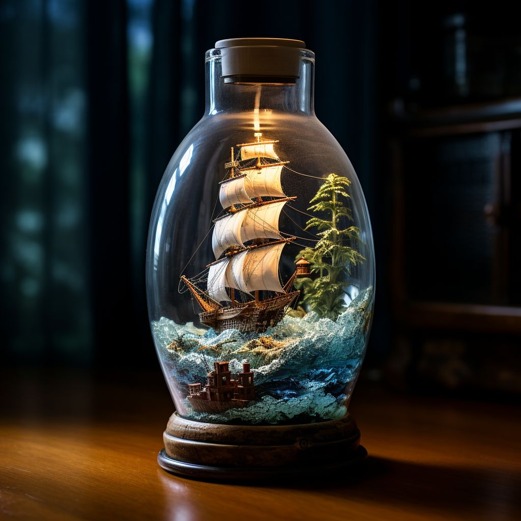 Ship in the Bottle #7