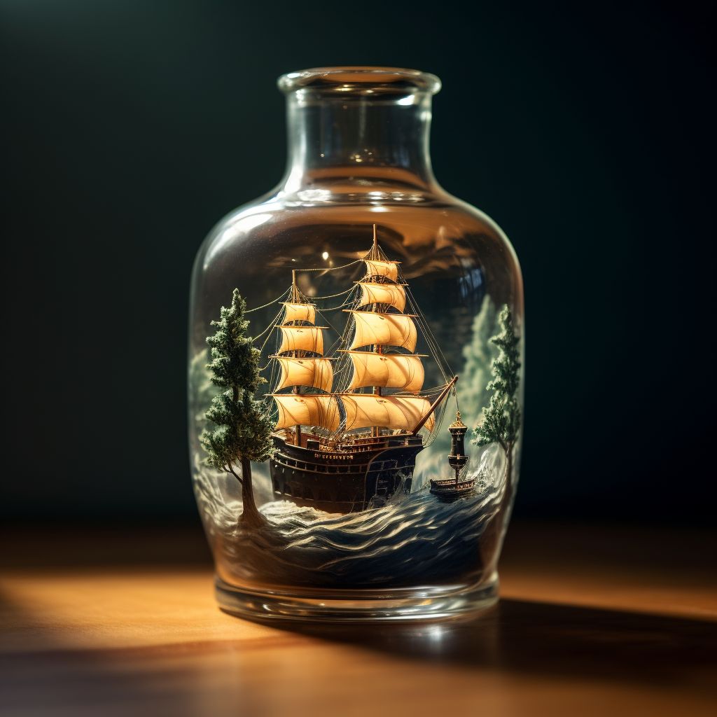 Ship in the Bottle #15