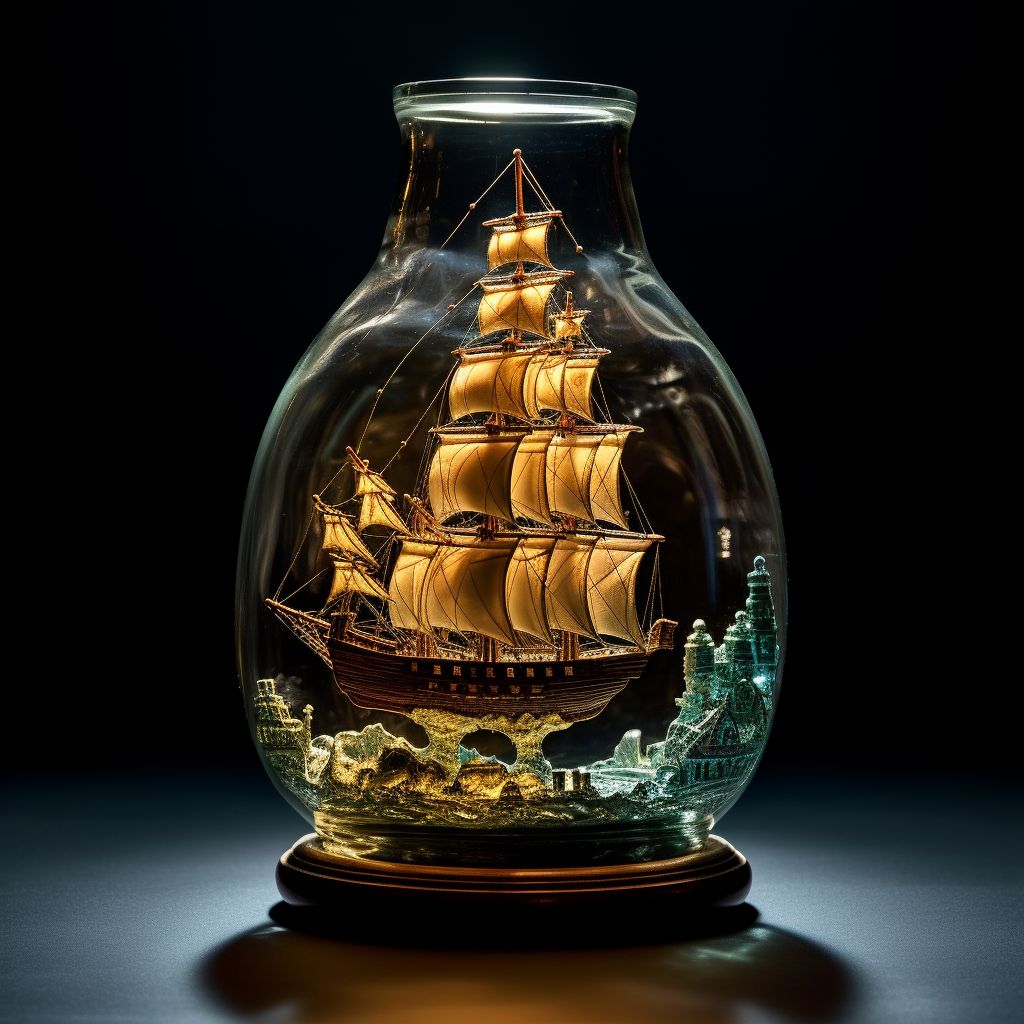 Ship in the Bottle #16