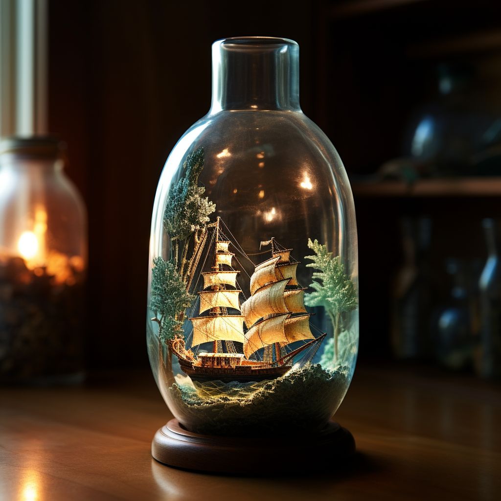 Ship in the Bottle #10