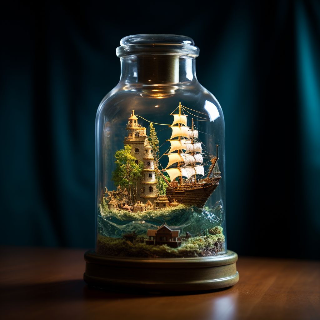 Ship in the Bottle #17
