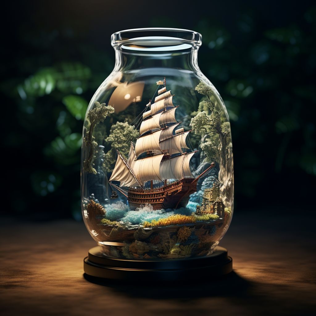Ship in the Bottle #18